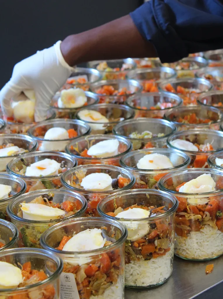 préparation de plateau repas entreprise à Paris