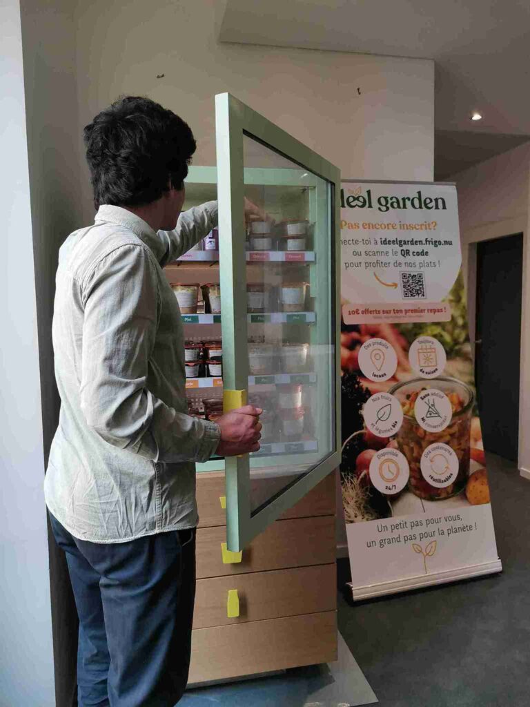 Frigo connecté comme cantine en entreprise