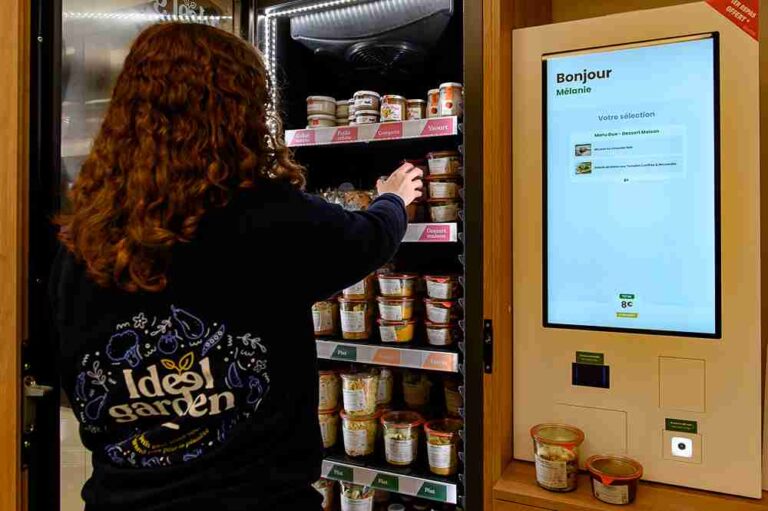 Frigo connecté comme cantine en entreprise