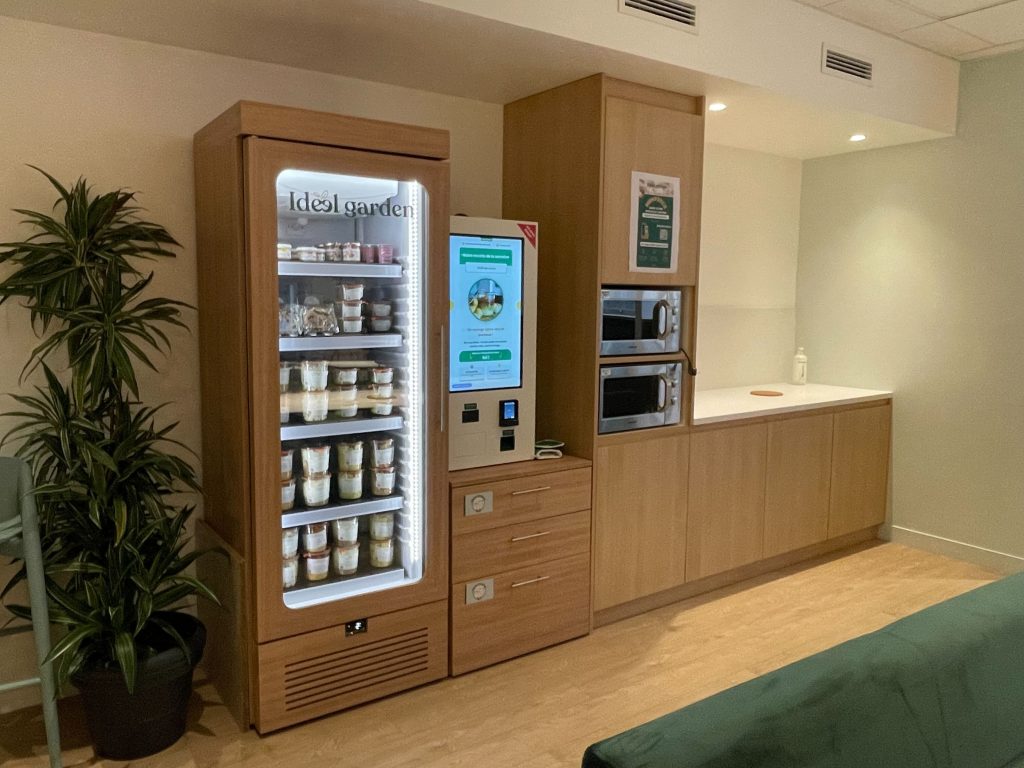 Frigo connecté en entreprise