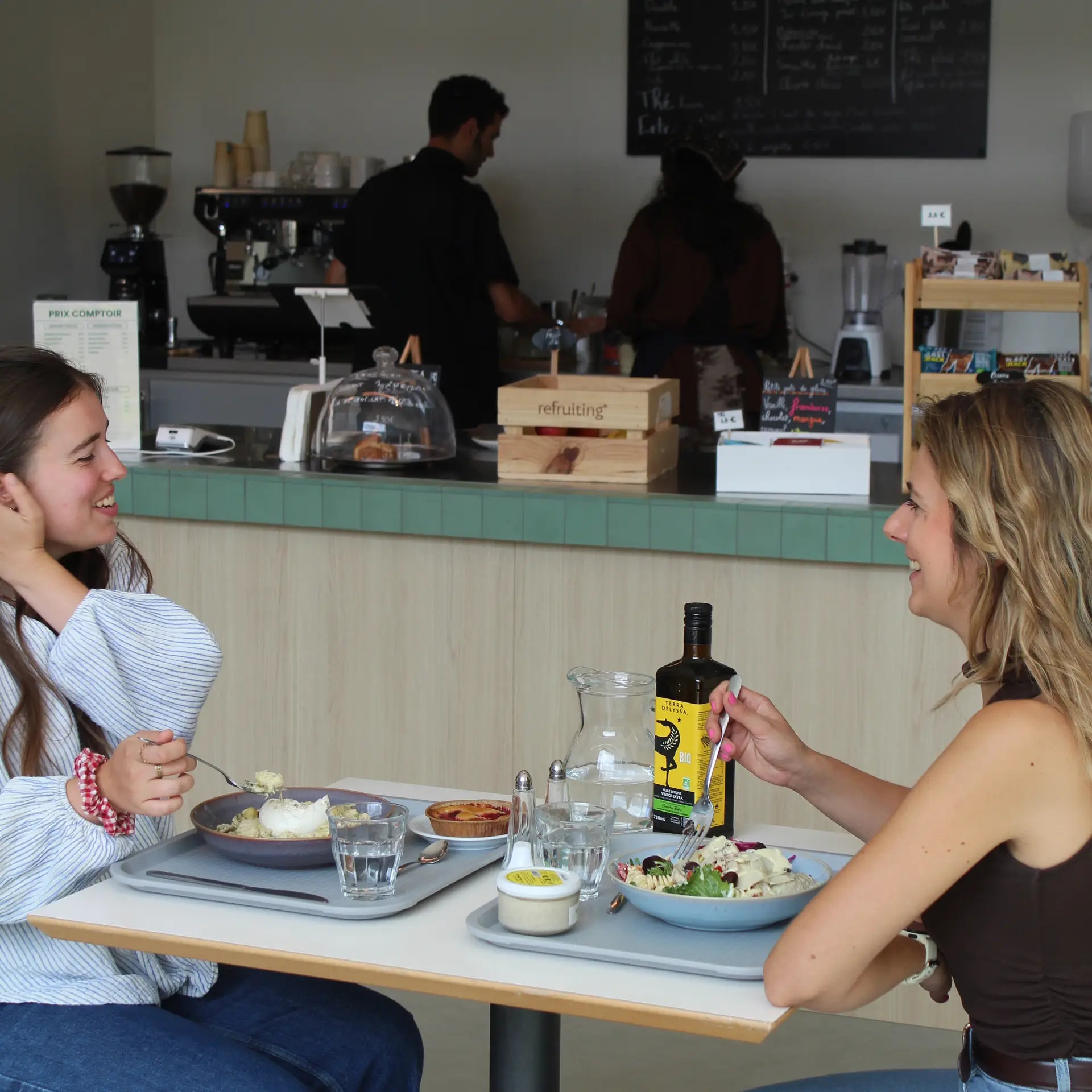 Comptoir Ideel Garden : bar à salades et pause déjeuner conviviale en entreprise