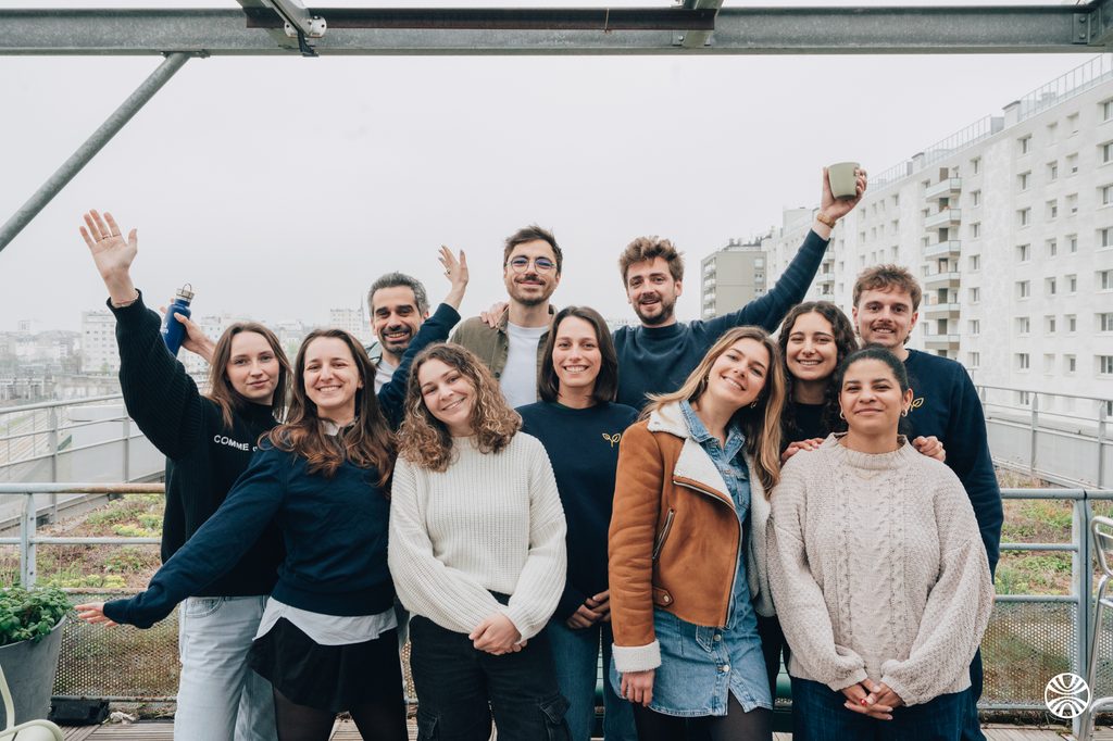 Photo d'équipe de collaborateurs d'Ideel Garden