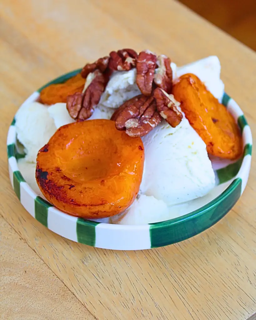 Recette de dessert d'été à base d'abricot