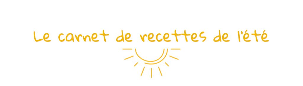 Recettes de l'été logo